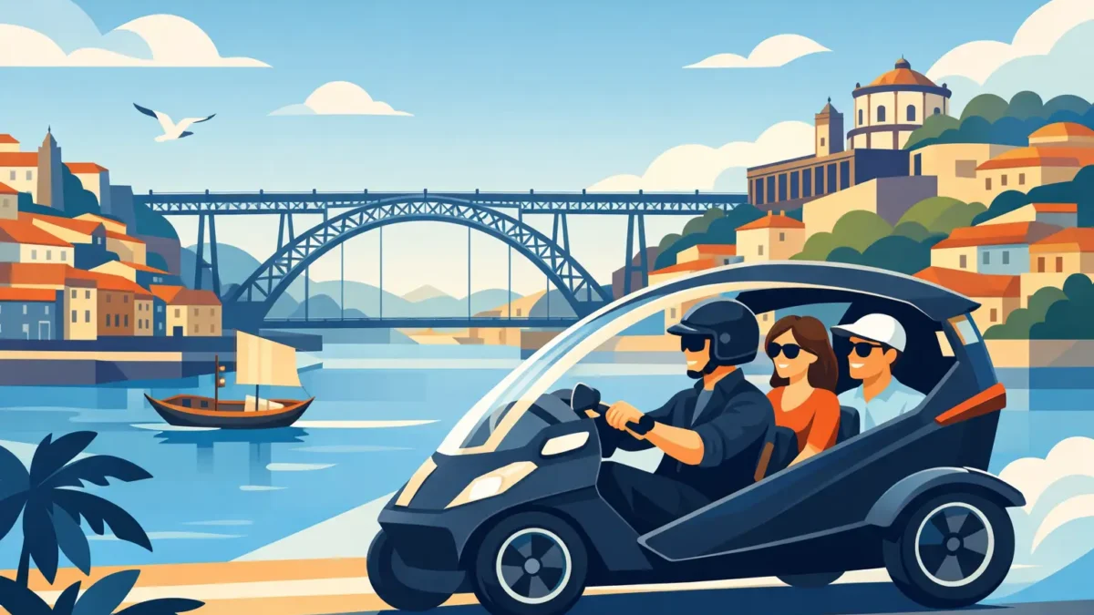Cinematic Ride Porto for Fast, Fun Sightseeing