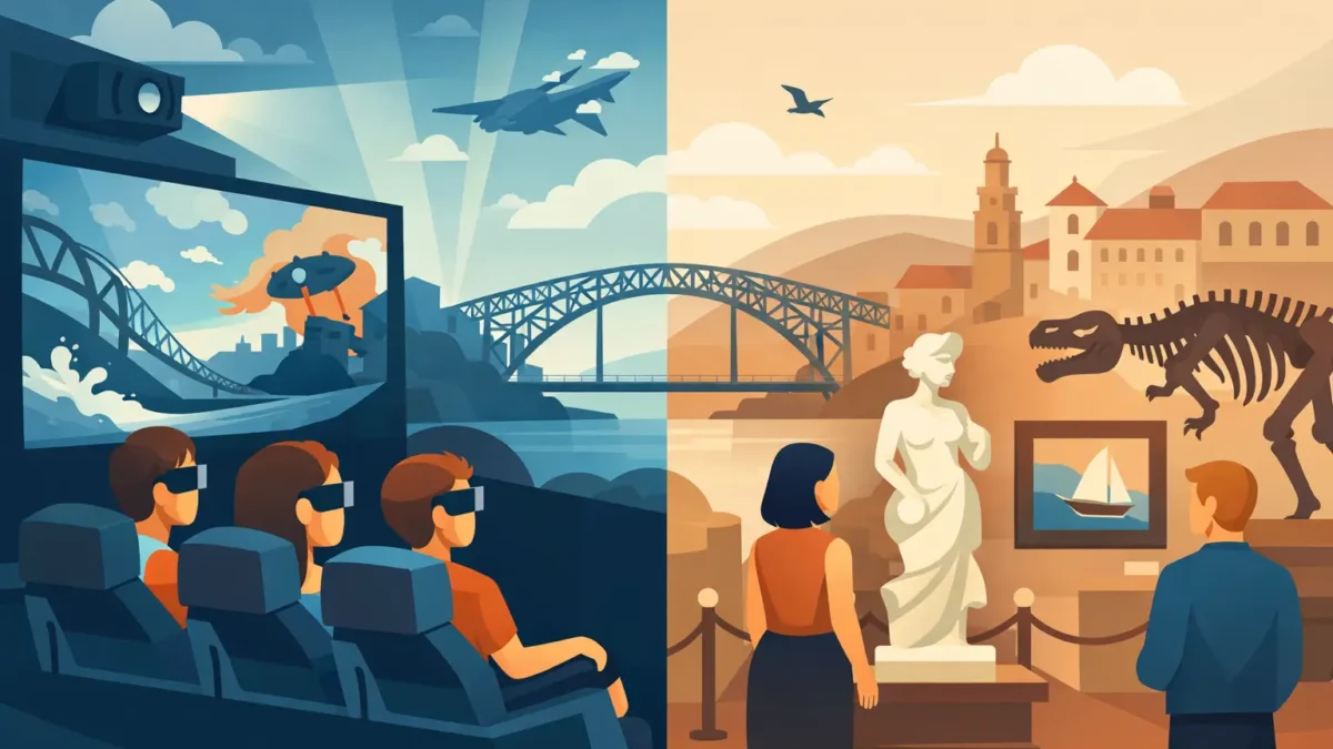 5D Cinema Versus Museum: Which Suits Porto?