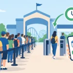 Do Timed Tickets Reduce Queues at Attractions?