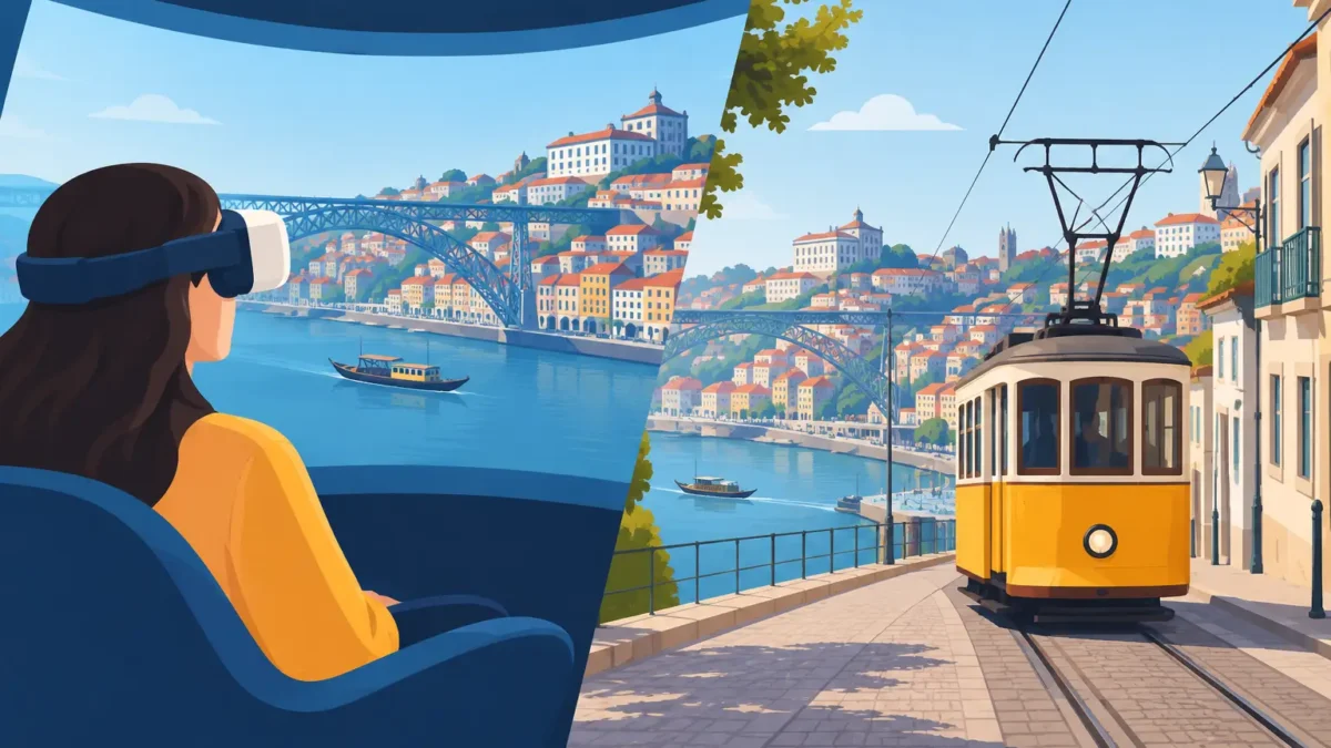 Simulator Versus Tram: How to See Porto